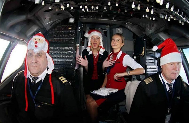 Авиакомпании рассказали, как будут поздравлять пассажиров в Новый год